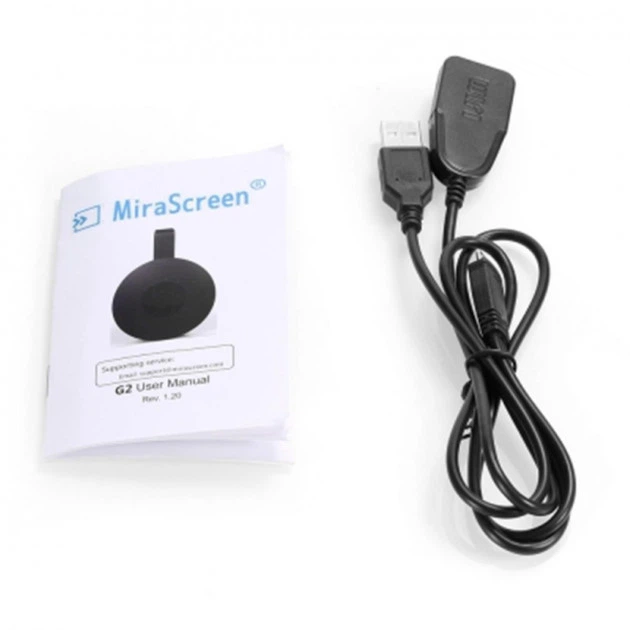 Беспроводной приемник Mirascreen G2 беспроводной HDMI TV тюнер - Фото 7 Беспроводной приемник Mirascreen G2 беспроводной HDMI TV тюнер - изображение 7