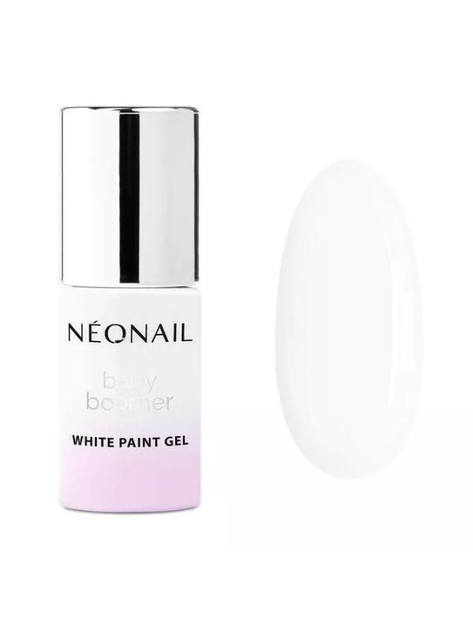 Lakier hybrydowy do paznokci NeoNail Baby Boomer White Paint Gel 5 ml (5903657859425) - obraz 1