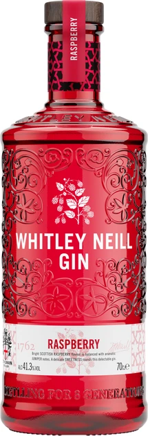 Джин Whitley Neill Raspberry 0.7 л 41.3% (5011166081111_5011166069867) - Фото 1 Джин Whitley Neill Raspberry 0.7 л 41.3% (5011166081111_5011166069867) - изображение 1