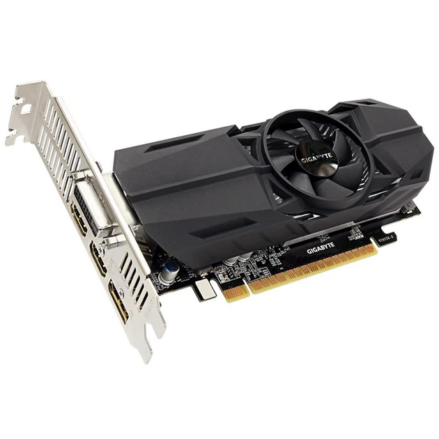 Видеокарта Gigabyte GeForce GTX1050 Ti 4096Mb OC Low Profile (GV-N105TOC-4GL) - изображение 3