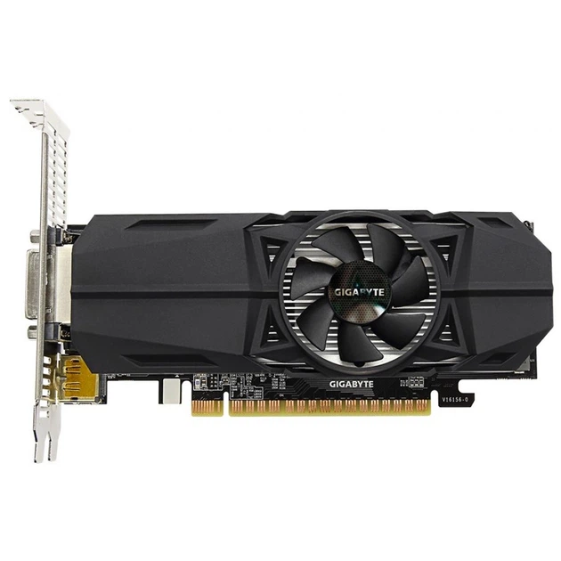 Видеокарта Gigabyte GeForce GTX1050 Ti 4096Mb OC Low Profile (GV-N105TOC-4GL) - изображение 2