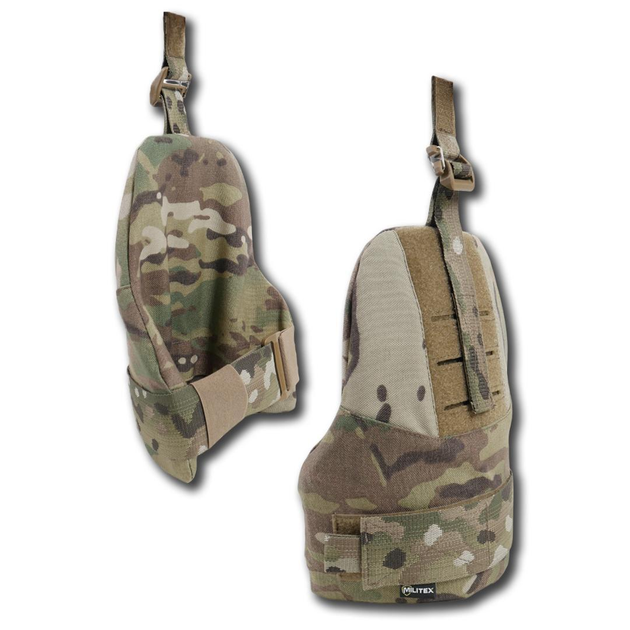 Универсальная сумка-защита плеч с баллистическим пакетом 1 класс защиты Militex cordura USA Мультикам - изображение 2