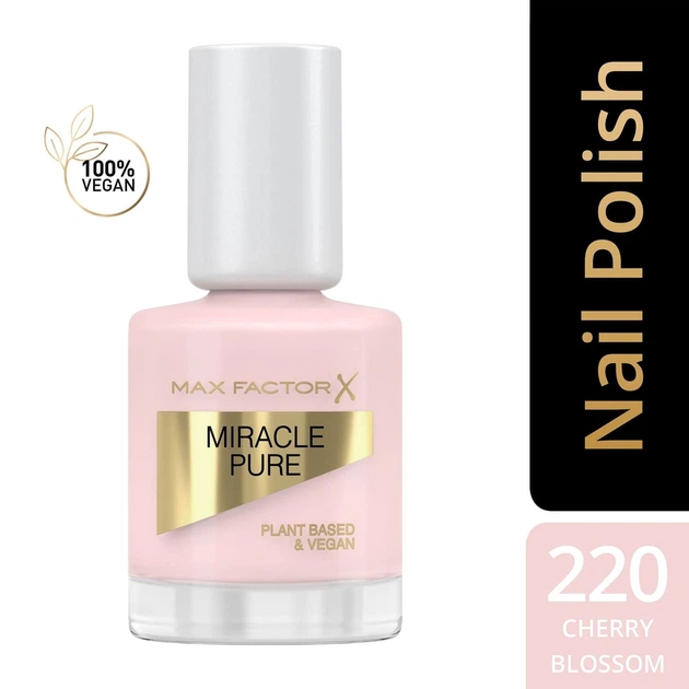 Лак для нігтів Max Factor Miracle Pure 220 Cherry Blossom 12 мл (3616303252649) - зображення 3