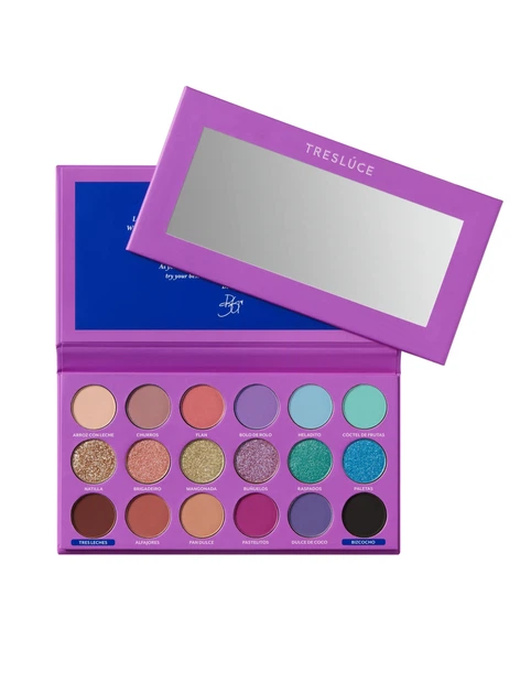 Палітра тіней TRESLUCE BEAUTY Dulce Vida Shadow Palette (7496665176056) - Фото 3 Палітра тіней TRESLUCE BEAUTY Dulce Vida Shadow Palette (7496665176056) - изображение 3