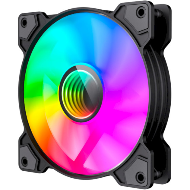 Кулер для корпуса GameMax FN12A-M6I Master Fan ARGB-подсветка 120мм Черный - изображение 1