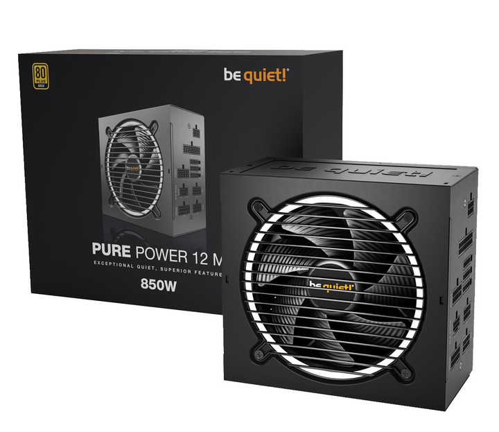 Блок живлення be quiet! Pure Power 12 M 850W (BN344) - изображение 1