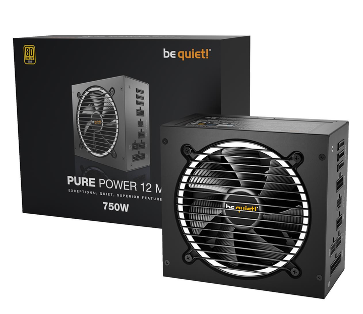 Блок живлення be quiet! Pure Power 12 M 750W (BN343) - изображение 1