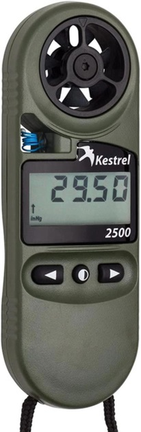 Портативная метеостанция Kestrel 2500NV Weather Meter, Night Vision Green - изображение 2