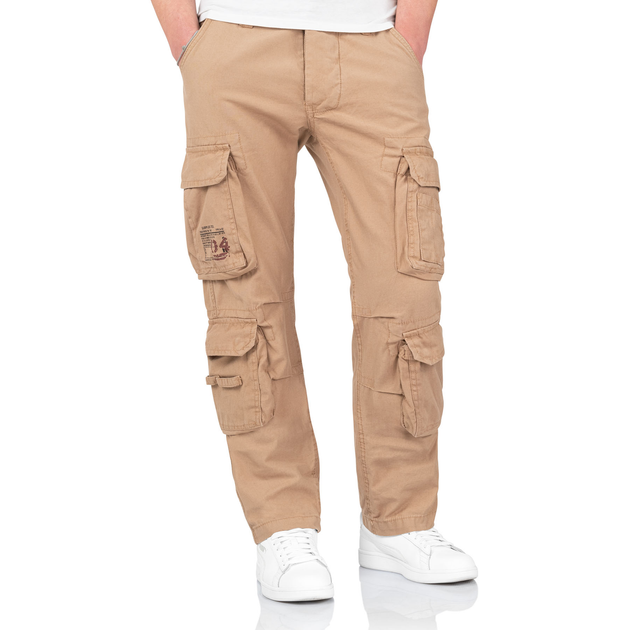 Брюки SURPLUS AIRBORNE TROUSERS SLIMMY 2XL Beige - изображение 1