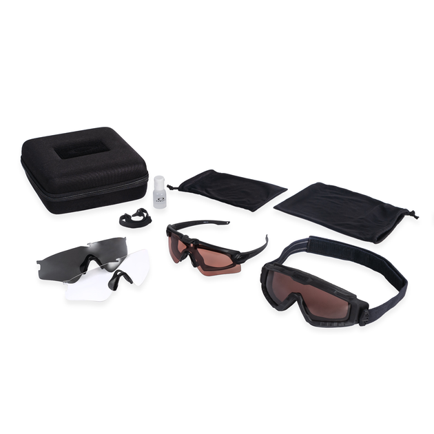 Очки баллистические Oakley® SI Ballistic M Frame® Alpha Multi-Lens Kit CLEAR (OO9296-02) - изображение 1