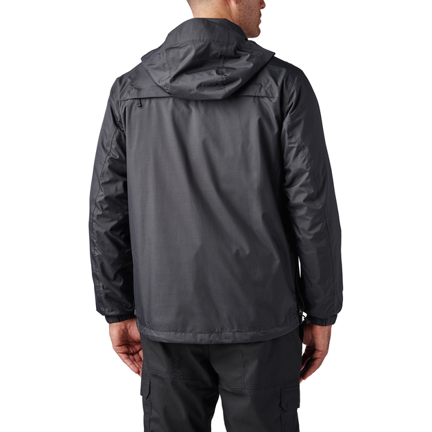 Куртка штормова 5.11 Tactical TacDry Rain Shell 2.0 2XL Black - зображення 2