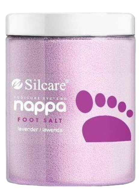 Sól do stóp Silcare Nappa Salt Foot Salt Lavender 1250 g (5902232120431) - obraz 1