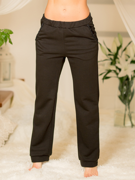 Спортивні штани жіночі Kalimo Antao L Чорні (5902429226069) - зображення 1