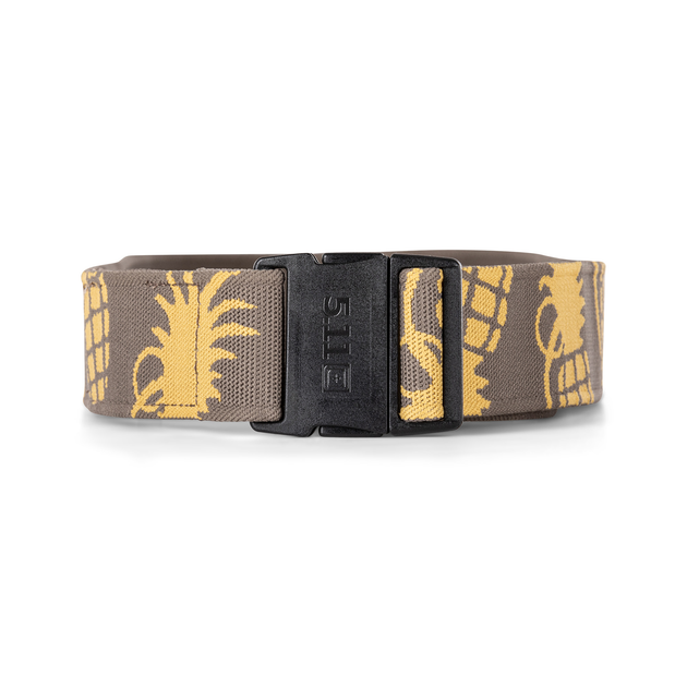 Пояс двосторонній тактичний 5.11 Tactical® Ayce Belt Major Brown Pineapple Grenade - зображення 1