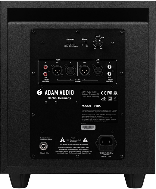 Subwoofer ADAM T10S (NGLADUGLO0019) - obraz 3