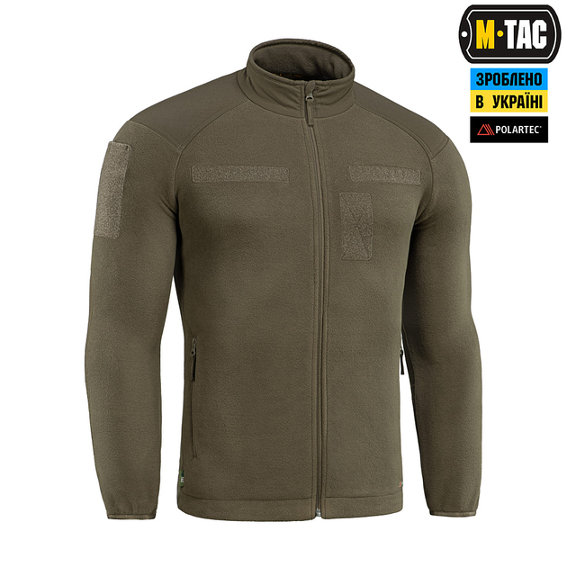 Куртка M-Tac Combat Fleece Polartec Jacket Dark Olive L/R - зображення 1