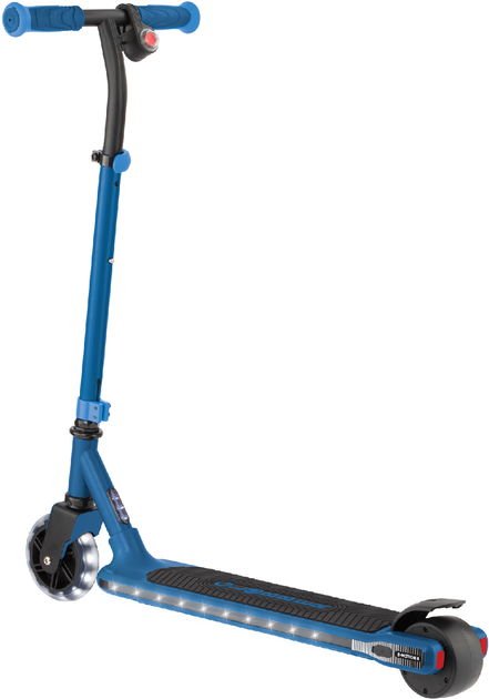 Электросамокат детский Globber E-motion 6 с подсветкой до 50 кг 6+ Синий (756-100) - изображение 2