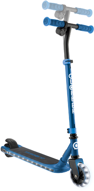Электросамокат детский Globber E-motion 6 с подсветкой до 50 кг 6+ Синий (756-100) - изображение 4