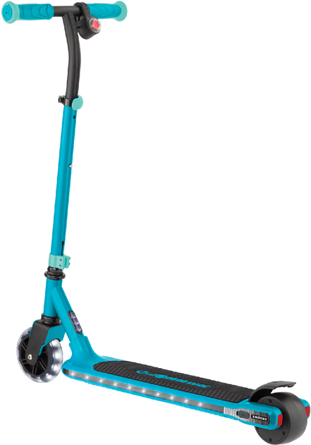 Электросамокат Globber E-motion 6 с подсветкой до 50 кг 6+ Зеленый (756-107) - изображение 2