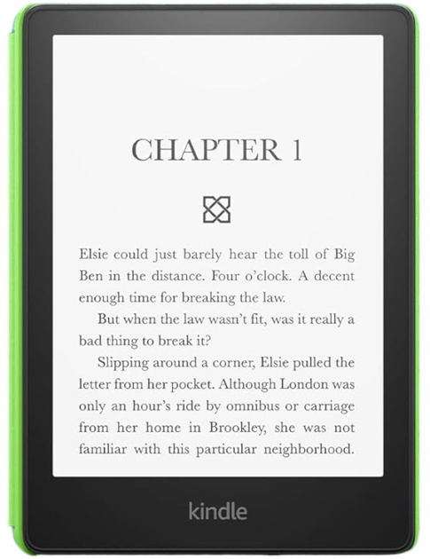 Książka elektroniczna Amazon Kindle Paperwhite Kids 16GB Emerald Forest (B0BL8S6ZPT) - obraz 2