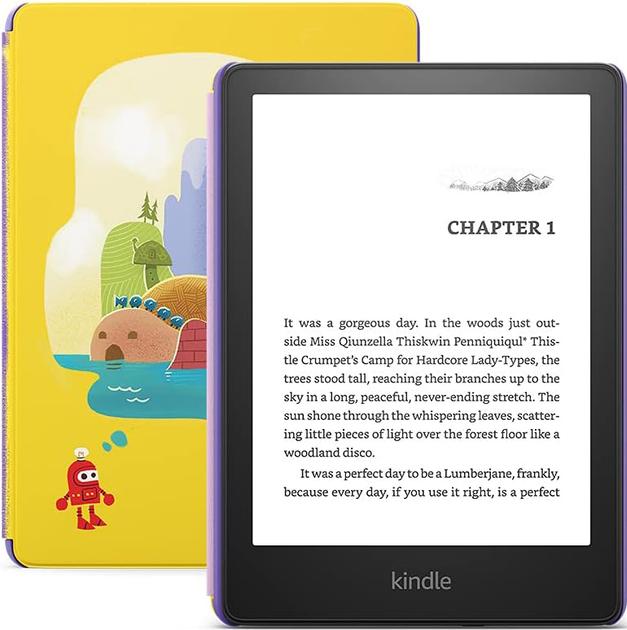 Książka elektroniczna Amazon Kindle Paperwhite Kids 16GB Robot Dreams (B0BLB7Y8K9) - obraz 2