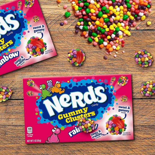 No.1332 TG CANDY 100g 3個 Конфеты Нердс желе в драже Nerds Gummy Clusters Candy 85г от