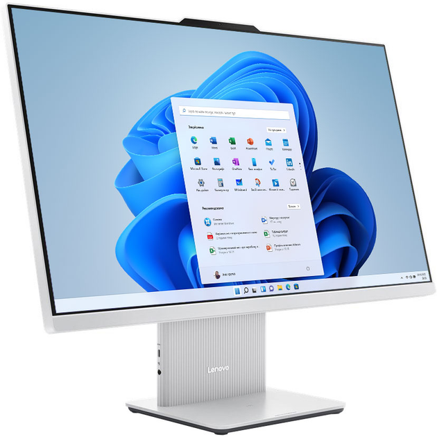 Monoblok Lenovo IdeaCentre AIO 24IRH9 (F0HN0037PB) Cloud Grey - obraz 9