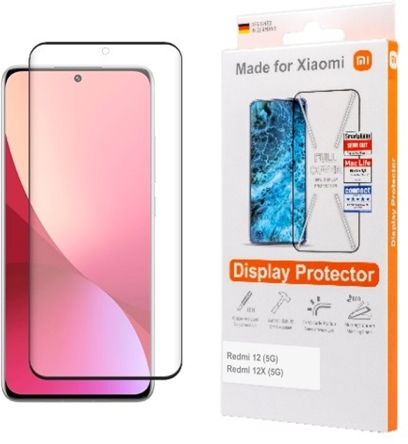 Szkło hartowane Displex 3D Screen Protector do Xiaomi 12/12X (4260696571796) - obraz 1