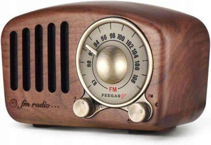 Радіоприймач Feegar Retro Wood - зображення 1