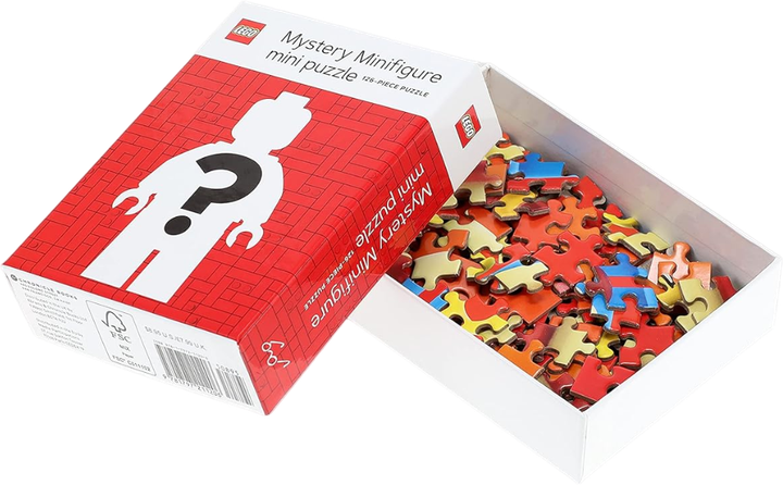 Mini Puzzle Lego Tajemnicza minifigurka 126 elementów (9781797211206) - obraz 2