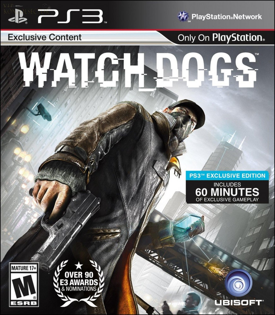 Gra PS3 Watch Dogs (Blu-ray) (3307215938072) - obraz 1