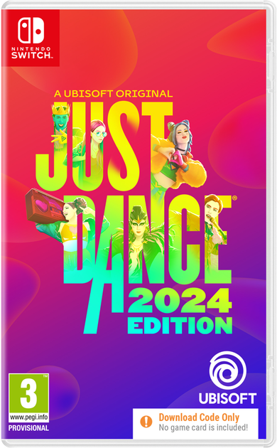 Гра Nintendo Switch Just Dance 2024 Edition Code in Box (Картридж) (3307216278061) - зображення 1