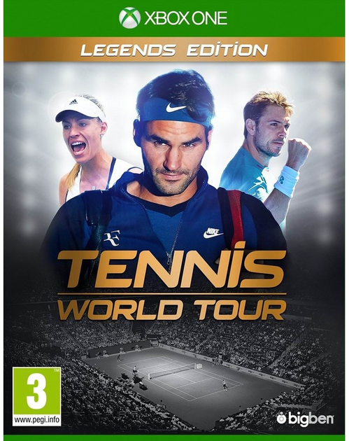 Gra Xbox One Tennis World Tour: Legends Edition (Blu-ray) (3499550365481) - obraz 1