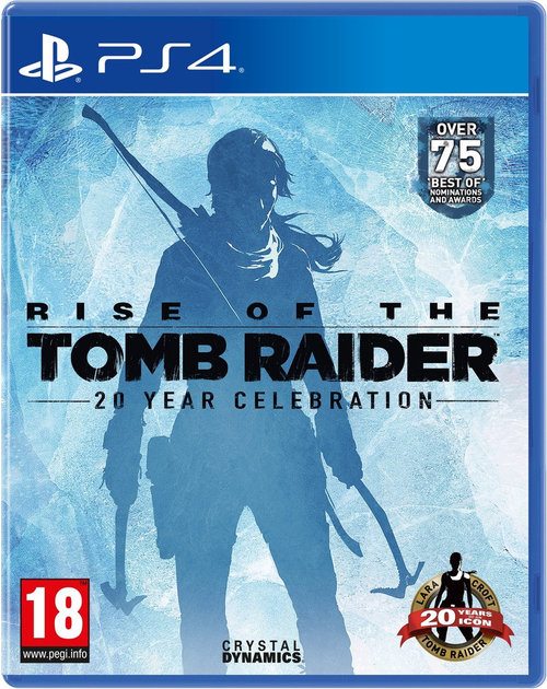 Гра PS4 Rise of the Tomb Raider: 20 Year Celebration (Blu-ray диск) (4020628599270) - зображення 1