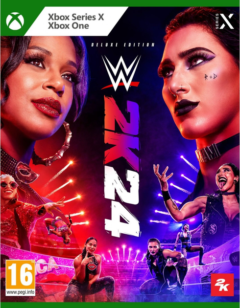 Гра Xbox Series X / Xbox One WWE 2K24 Deluxe Edition (Blu-ray диск) (5026555368902) - зображення 1