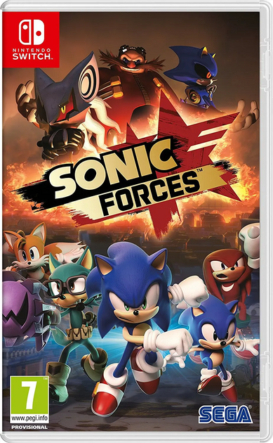 Гра Nintendo Switch Sonic Forces (Картридж) (5055277029600) - зображення 1