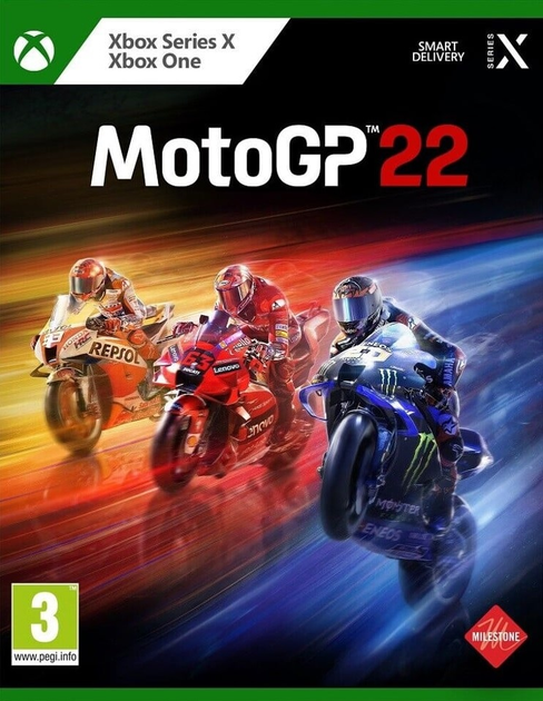Гра Xbox Series X / Xbox One Moto GP 22 (Blu-ray диск) (8057168505207) - зображення 1