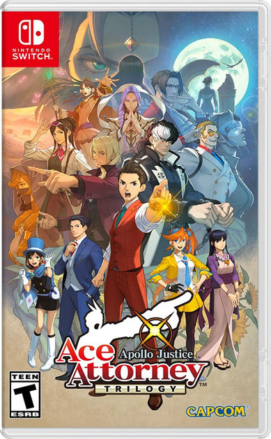 Gra Nintendo Switch Apollo Justice: Ace Attorney Trilogy (Kartridż) (0013388410408) - obraz 1