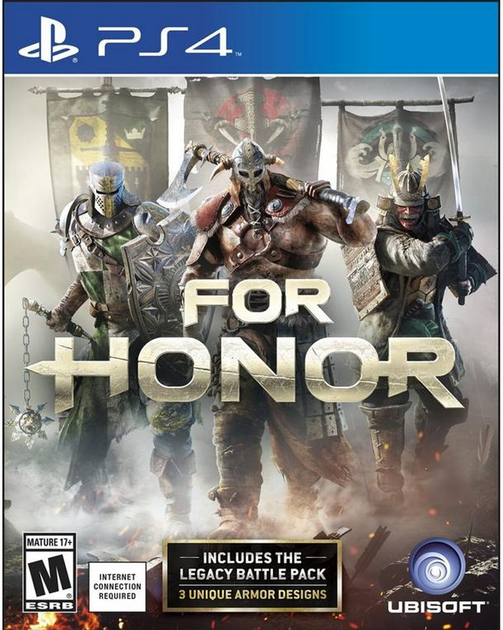 Гра PS4 For Honor (Blu-ray диск) (0887256024246) - зображення 1