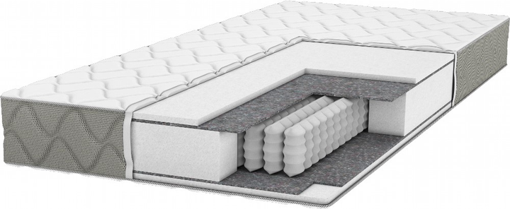 Акція на Ортопедичний матрац Smart Mattresses SpringFoam New 120х190 см (253301-120190) від Rozetka