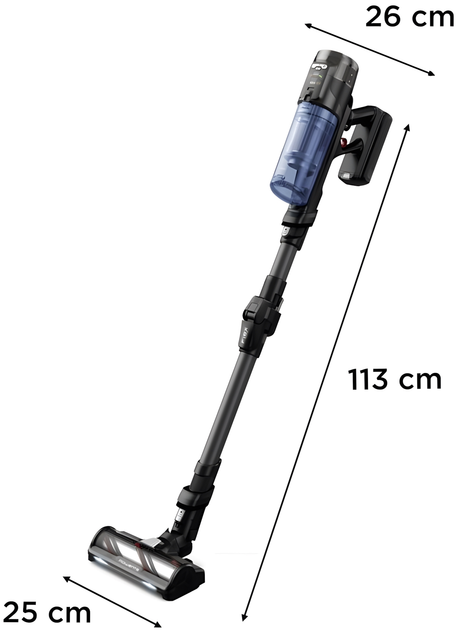Акумуляторний пилосос Rowenta X-Force Flex 12.60 NEO Auto Aqua Allergy RH9LC1WO - зображення 11