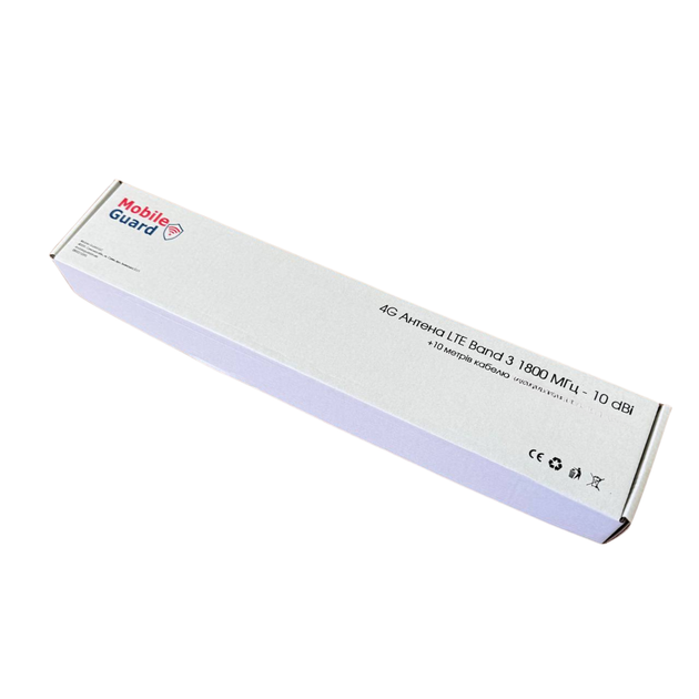 4G антена Mobile Guard LTE Band 3 1800 МГц - 10dBi + 10 метрів кабелю - изображение 5