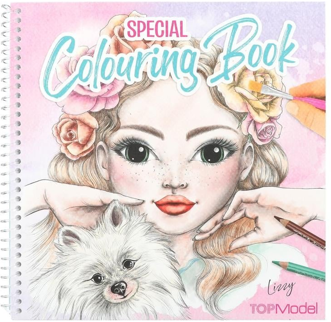 Książka-kolorowanka Depesche TOPModel Special Colouring Book (4010070647728) - obraz 1