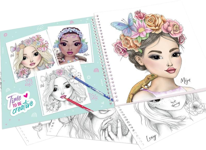 Książka-kolorowanka Depesche TOPModel Special Colouring Book (4010070647728) - obraz 3