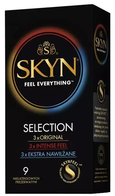 Набор презервативов Skyn Selection Безлатексные Original 3 шт + Extra ...