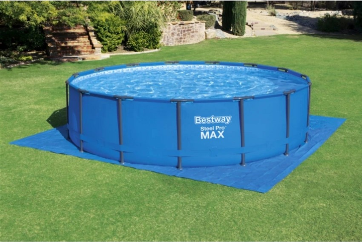 Mata pod basen Bestway Flowclear 488 x 488 cm (6941607354551) - obraz 9