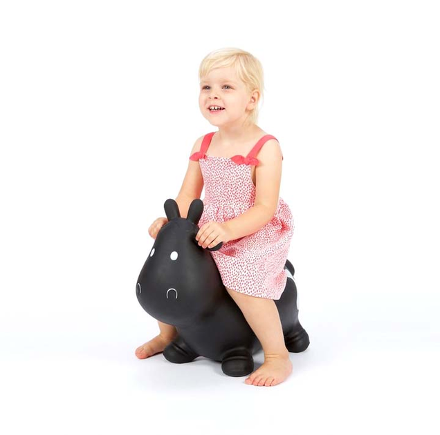 Skoczek dla dzieci Tootiny Hoppimals Krówka Czarna (5907630901392) - obraz 4