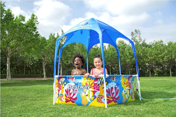 Basen stelażowy dla dzieci Bestway Splash-In-Shade 183 x 51 cm (6941607327722) - obraz 3