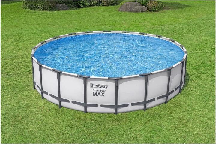 Каркасний басейн Bestway SteelPRO 610 x 132 см (6941607345764) - зображення 8