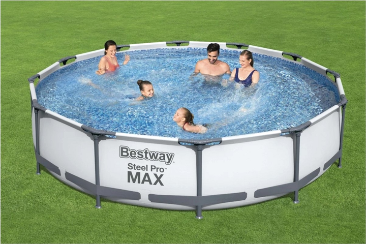 Basen stelażowy Bestway Steel Pro Max 3 in 1 366 x 76 cm (6942138981865) - obraz 3